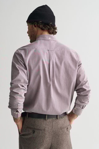 Camicia regular - Rosso e blu