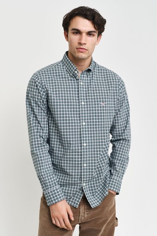 Camicia regular - Verde