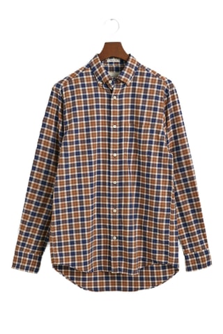 Camicia regular - Marrone