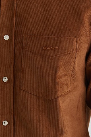 Camicia regular - Marrone