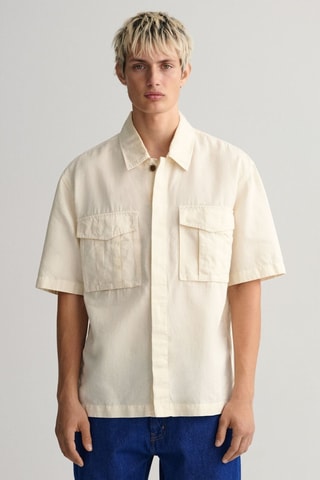 Camicia in lino - Beige