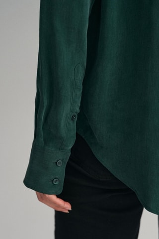 Camicia relaxed - Verde scuro