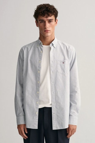 Camicia regular - Blu chiaro