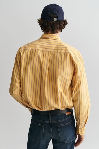Camicia relaxed - Giallo e blu