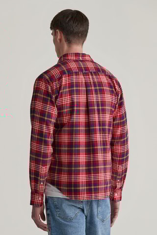 Camicia regular - Rosso