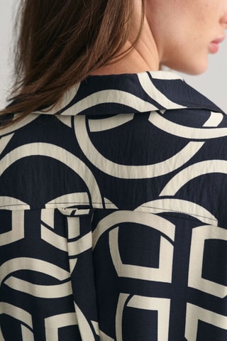 Caftano relaxed - Navy