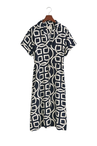 Caftano relaxed - Navy