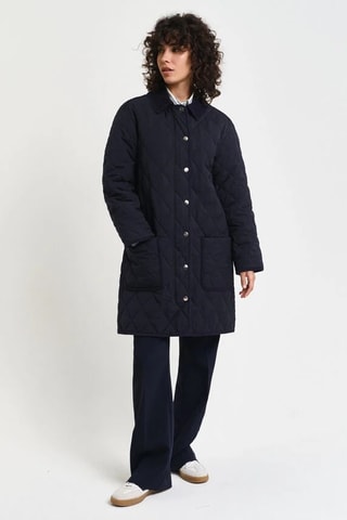 Piumino lungo - Nero