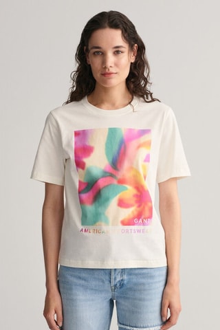 T-shirt relaxed - Ecrù