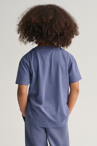 T-shirt relaxed - Blu chiaro