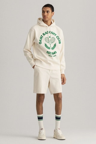 Felpa con cappuccio - Crema