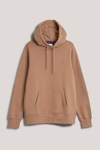 Felpa con cappuccio - Marrone