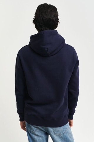 Felpa con cappuccio - Navy