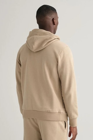 Felpa con cappuccio - Beige