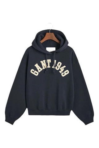 Felpa con cappuccio - Nero