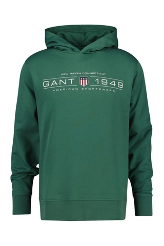 Felpa con cappuccio regular - Verde