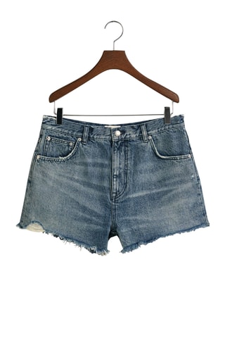 Shorts regular - Blu scolorito