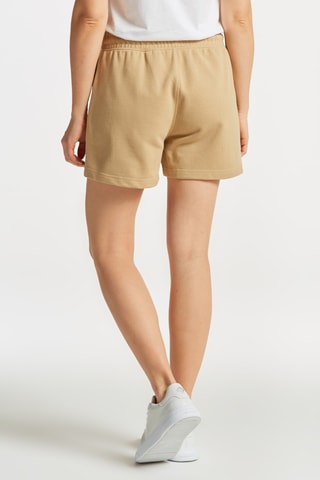 Shorts relaxed in cotone bio - Beige