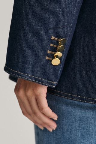 Blazer regular - Blu scuro