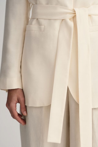 Blazer regular - Ecrù