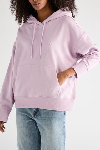 Felpa con cappuccio - Lilla
