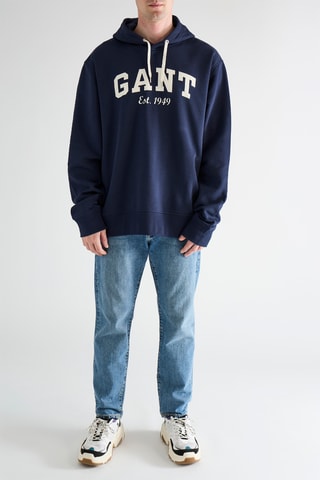 Felpa con cappuccio - Navy