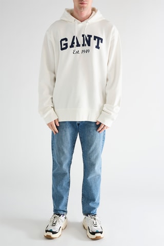 Maglia con cappuccio - Bianco