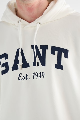 Maglia con cappuccio - Bianco