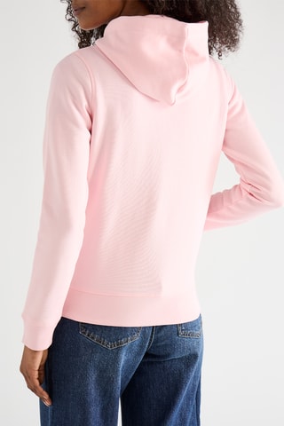 Felpa con cappuccio - Rosa