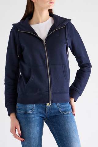 Felpa con cappuccio - Navy