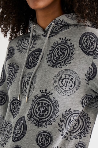 Felpa con cappuccio - Grigio