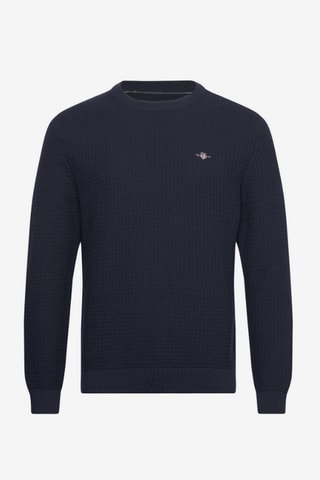 Maglia in cotone bio - Navy