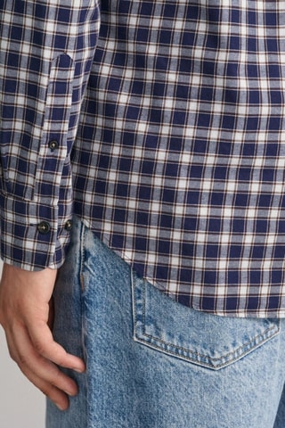 Camicia regular - Blu chiaro