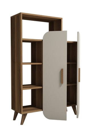 Bibliothèque 2 portes Form - 90 x 132 x 32 cm