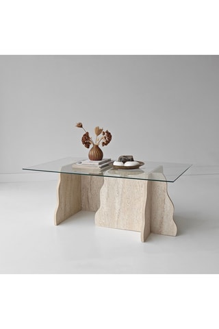 Table basse - 122 x 72 x 8 cm