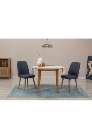 Table extensible - 75 x 100/131 cm