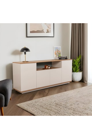 Buffet 4 portes Arista -  180 x 75 x 44,5 cm