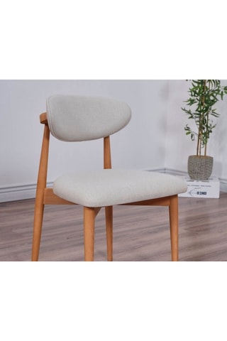 2 Chaises en bois de charme - 82 x 47 x 47 cm