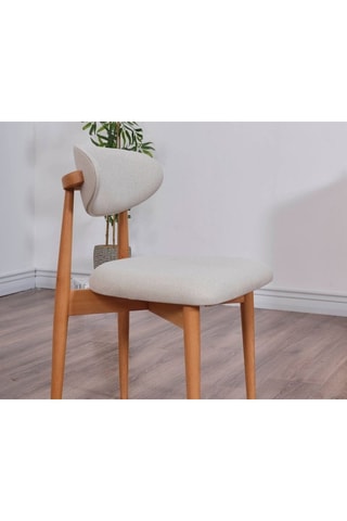 2 Chaises en bois de charme - 82 x 47 x 47 cm