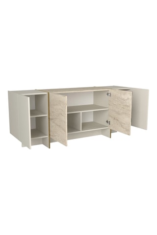 Buffet 4 portes - 180 x 44,8 x 75,5 cm