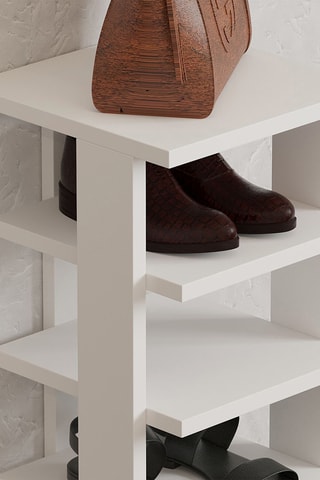 Etagère à chaussures Ayka - 29,6 x 110 x 29,6 cm