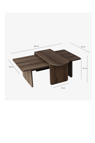 Table basse - 105 x 60 x 35 cm