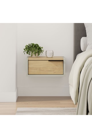 Table de chevet 1 tiroir - 18,5 x 40 x 33 cm