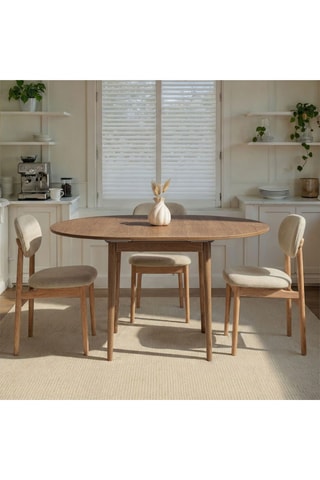 Table à manger extensible - 100,5/131,5 x 100,5 x 75 cm