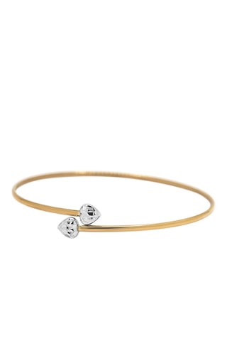 Pulsera abierta Zoya - Oro amarillo