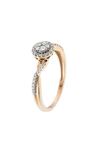 Anillo Mon idéal - Oro amarillo y diamantes