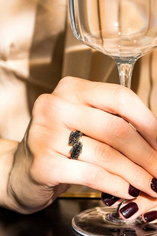 Anillo Amour de Panthères - Oro amarillo y diamantes