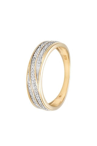 Anillo Gold Love - 
Oro amarillo y diamantes