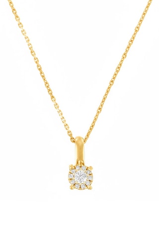 Colgante - Oro amarillo y diamantes