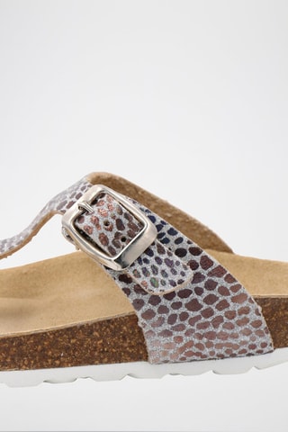 Slippers Rosso Zilverkleurig en Bruin